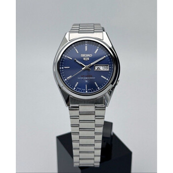 Custom Seiko Mod • Dark Blue SNX NH36 Day-Date • 37mm